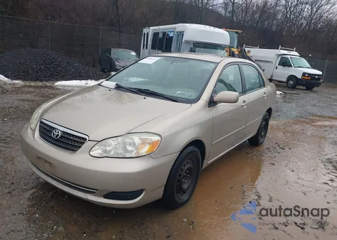 2007 Toyota Corolla Le from USA, damaged, VIN 2T1BR30E77C753360